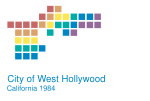 Flag of West Hollywood, California